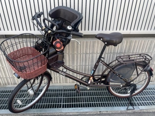 fides(フィデース)前子供乗せ二人乗り自転車　22インチ