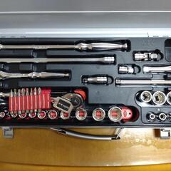 京都機械工具(KTC) ソケット レンチセット 26点 1セット＋オプションツール お譲りしますの画像