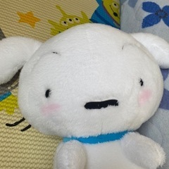 クレオンしんちゃん ぬいぐるみシロの画像