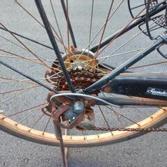 変速ギア付自転車の画像