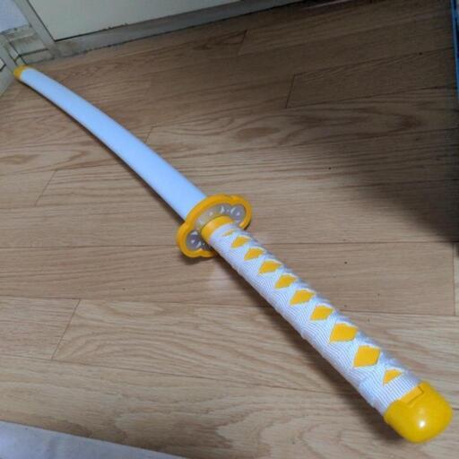 鬼滅の刃　我妻善逸　日輪刀　コスプレ小物