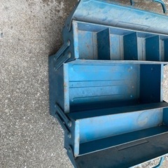 工具箱 ツールボックス 道具箱 スチール製　 両開きの画像