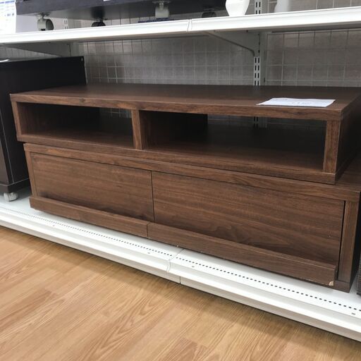 ★ジモティ割あり★  TV台 ブラウン H41×W106×D40 クリーニング済み KJ1975