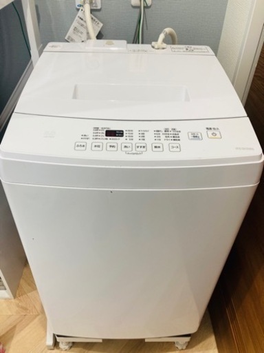 格安　アイリスオーヤマ洗濯機8キロ　きれいでまだまだ使えます