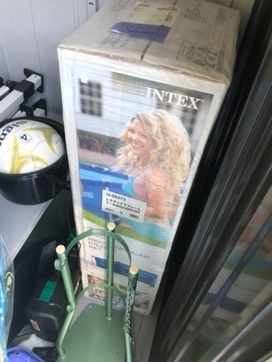 インテックスプール　プール　新品　450×220×84