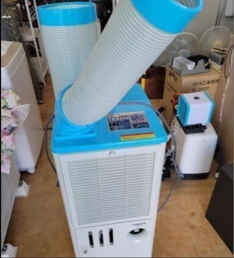 YAMAZEN　山善　2021年製　排熱ダクト付スポットエアコン　YS-422D  リサイクルショップ宮崎屋　佐土原店　24.6.11F