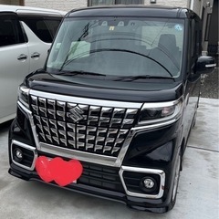 スペーシアカスタム　ハイブリッド　4WD 初年度令和四年度登録