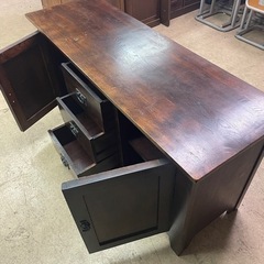 アンティーク作業台　カウンターの画像