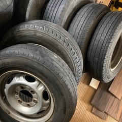 195/80R15 スチールホイール付4本