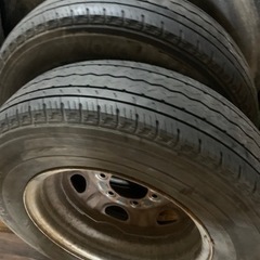 195/80R15 スチールホイール付4本の画像