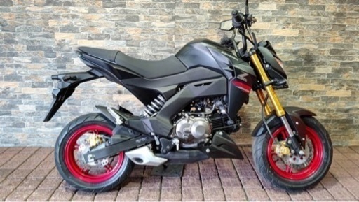 Kawasaki   Z125PRO 実動　4サイクル　ギア付き　福岡市南区
