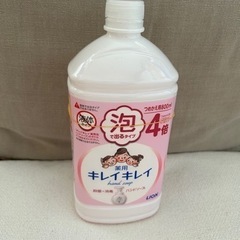 キレイキレイ 薬用 ハンドソープ 泡が出るタイプ 4倍 特大 詰め替え 800ml 2本の画像