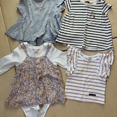 女の子　80センチ　petit main    H&Mなどの画像