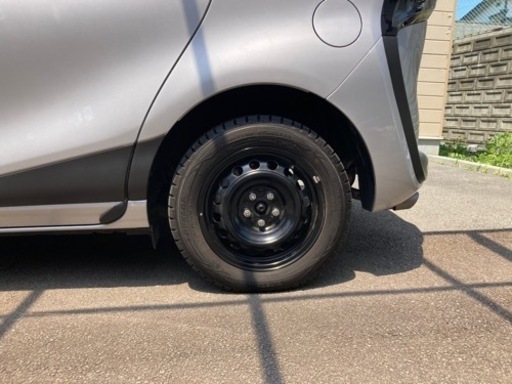 15インチ鉄ホイール黒4本　5穴pcd100