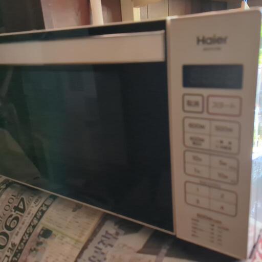 電子レンジ haier ヘルツフリー