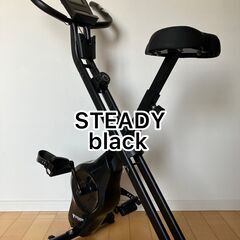 【美品】 フィットネスバイク STEADY ST-102