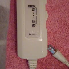 【受け渡し予定あり】　電気毛布　約80×130
