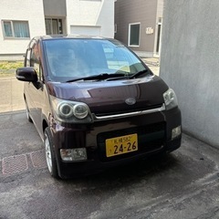車検ロング！R7.一月まで！　ムーヴカスタムRS ターボ　4WD