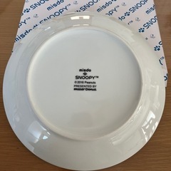 【値下げ】未使用ミスド×スヌーピーお皿の画像