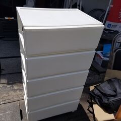 リサイクルショップどりーむ天保山店 No8206 5段収納 収納...