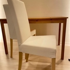 IKEA ダイニングチェア4セットの画像