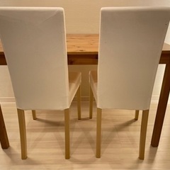 IKEA ダイニングチェア4セットの画像
