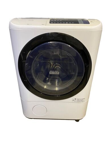 日立 HITACHI BD-NV110AL形 電気洗濯乾燥機 2017年製 洗濯11.0㎏ 乾燥6.0㎏ 動作確認済 中古品　直接引取OK　地域限定有料配送サービスあり‼