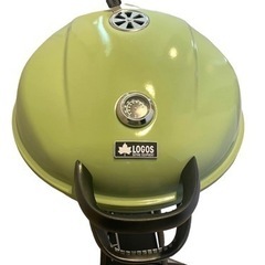  【直接引取限定】LOGOS BBQ バーベキューグリル 蓋付き カバー付き 網付き 大人数用の画像