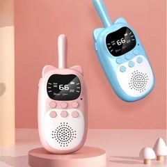 【新品】トランシーバー 2台セット USBケーブル充電式 子供 ...
