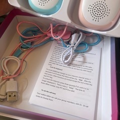 【新品】トランシーバー 2台セット USBケーブル充電式 子供 westayin トランシーバー 隔離通信 VOXハンズフリー LED内蔵電灯 小型 軽量の画像