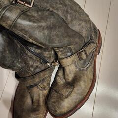 革　ブーツ　27㎝　の画像