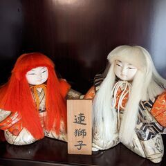 日本人形　連獅子