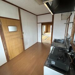 【🉐敷金礼金0円】初期費用格安4万円台！2DK-35㎡、2Fの角部屋。