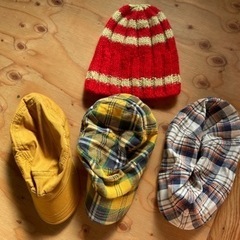 帽子 4つセット ハンチングはZARA