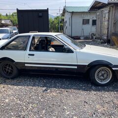 交渉中です。☆AE86トレノ☆後期型★２ドア　昭和６２年式　エンジン快調　登録一時抹消中 書類ありの画像