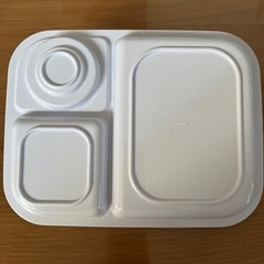 【値下げ】ワンプレート皿（メラミン製）の画像