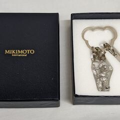 ☆ジモティー割引有り☆MIKIMOTO キーリング クマモチーフ...