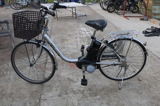 25日来訪ありパナソニック24インチ　有名ブランドリチウムイオン　電動　動作良好　充電器のみ欠品