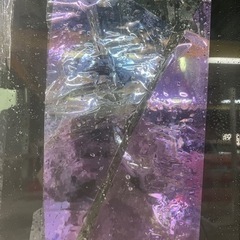 スズキラパンhe22 三角窓ゴーストフィルム
