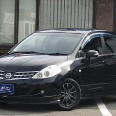 バックカメラでバックも安心🎶　日産 ティーダ １５Ｇ