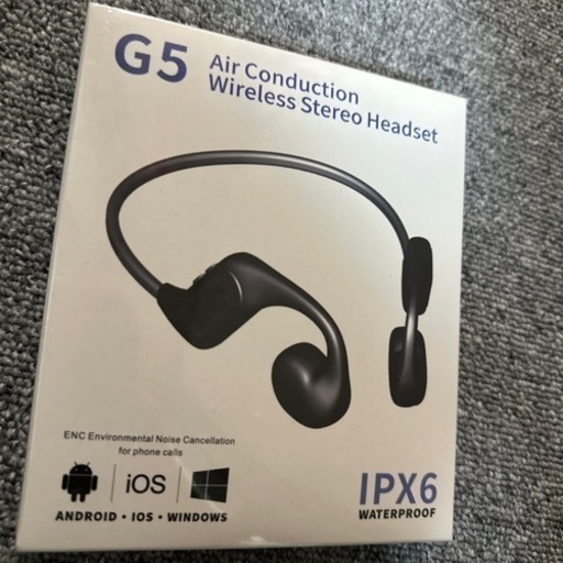 空気 伝導 Bluetooth イヤホン