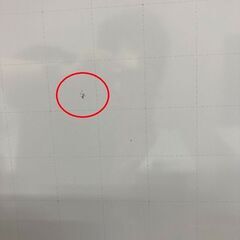 無料【中古品】プラス　脚付き　片面ホワイトボード　キャスター有　※ボードは固定されていますの画像