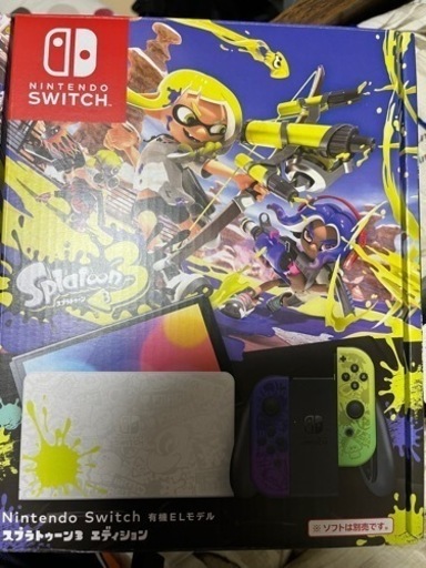 取引者確定　Switch 有機スプラトゥーン3モデル　中古美品　proコントローラー、ケース付き