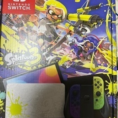 取引者確定　Switch 有機スプラトゥーン3モデル　中古美品　proコントローラー、ケース付き