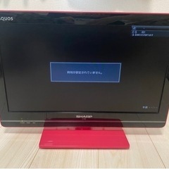 SHARP AQUOS テレビ1人暮らし用