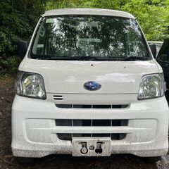 (ID5082)軽バン専門店在庫100台　軽貨物黒ナンバーリース個人・法人可能！　２２万円　スバル　サンバーバン　車検２年付　平成２９年式　諸経費込２６０,０００円の画像