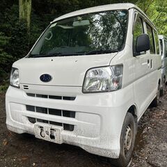 (ID5082)軽バン専門店在庫100台　軽貨物黒ナンバーリース個人・法人可能！　２２万円　スバル　サンバーバン　車検２年付　平成２９年式　諸経費込２６０,０００円の画像
