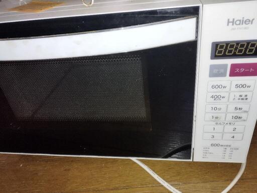 ✨テレビ19電レンジと炊飯器３合炊き(使用可能)