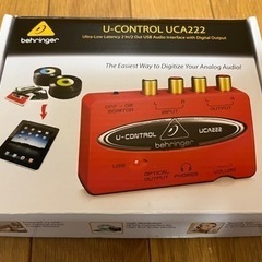 BEHRINGER UCA222 U-CONTROL オーディオ...