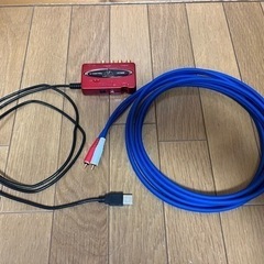 BEHRINGER UCA222 U-CONTROL オーディオインターフェース EXFORM ステレオケーブル セットの画像